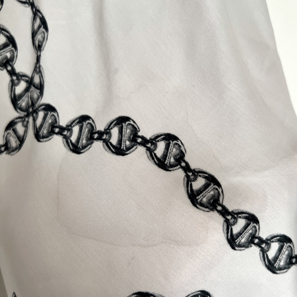 L’AGENCE Jasmina Camisole Tank In Black And White - Picture 4 of 12